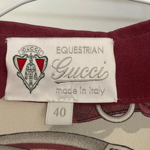 Vintage Gucci batwings blouse - Picture 3 of 4